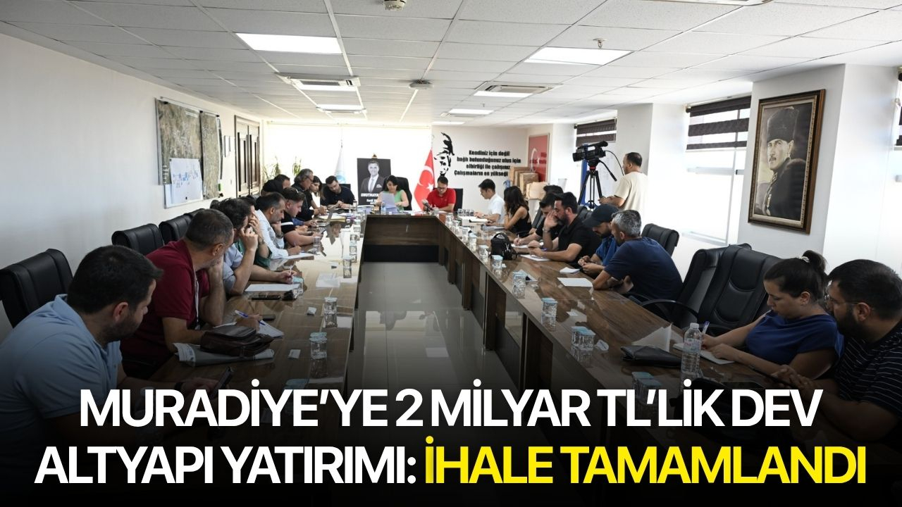 Muradiye’ye 2 Milyar TL’lik dev altyapı yatırımı: İhale tamamlandı