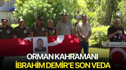 Orman Kahramanı İbrahim Demir’e Son Veda