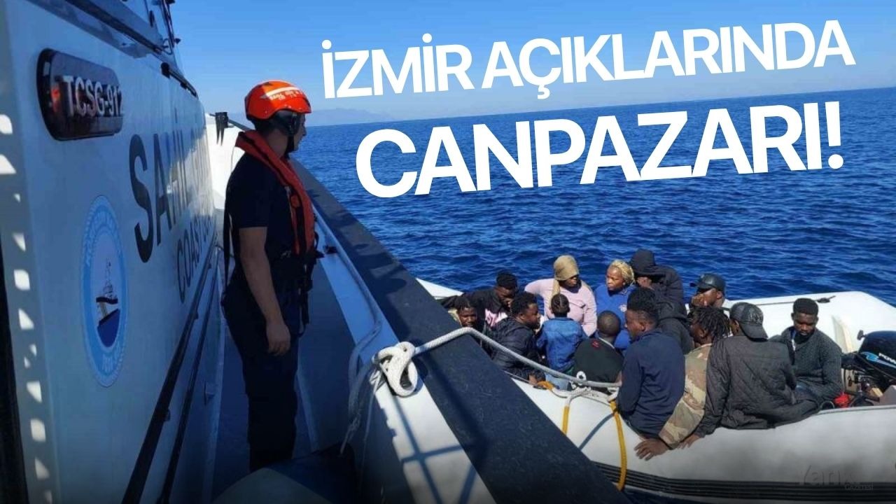 İzmir açıklarında canpazarı!