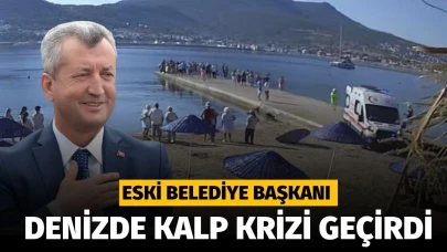 Eski belediye başkanı denizde kalp krizi geçirdi