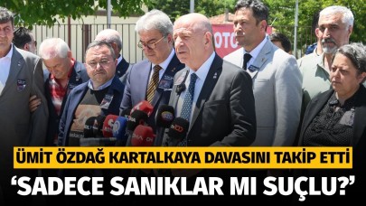 Ümit Özdağ, Kartalkaya Davasını takip etti