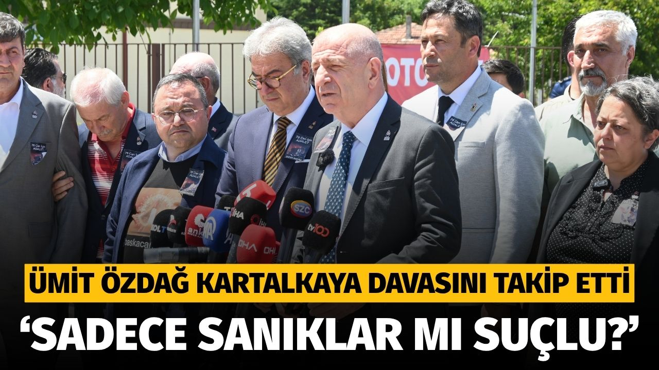 Ümit Özdağ, Kartalkaya Davasını takip etti