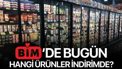 BİM'de bugün hangi ürünler indirimde?