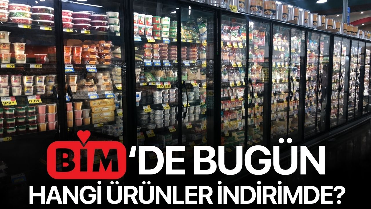 BİM'de bugün hangi ürünler indirimde?
