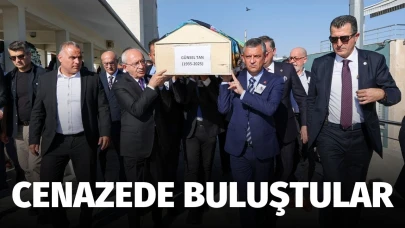 Özel ve Kılıçdaroğlu cenazede buluştu