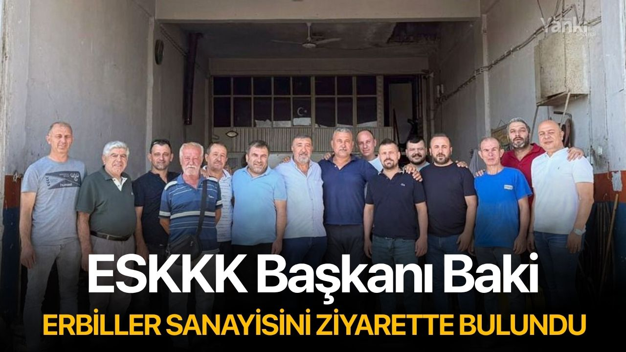 ESKKK Başkanı Baki, Erbiller Sanayisini ziyarette bulundu