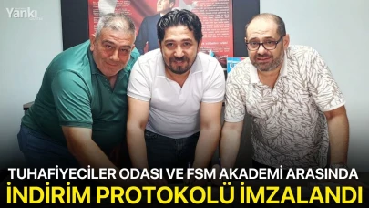 Tuhafiyeciler Odası ve FSM Akademi arasında indirim protokolü imzalandı