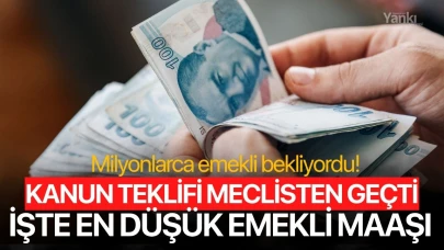 Milyonlarca emekli bekliyordu! Kanun teklifi mecliste kabul edildi
