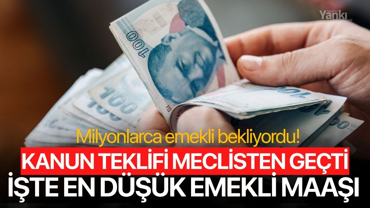 Milyonlarca emekli bekliyordu! Kanun teklifi mecliste kabul edildi