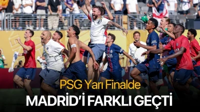 PSG yarı finalde Real Madrid'i farklı geçti