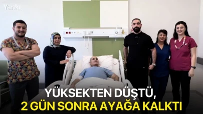 Yüksekten düştü, 2 gün sonra ayağa kalktı