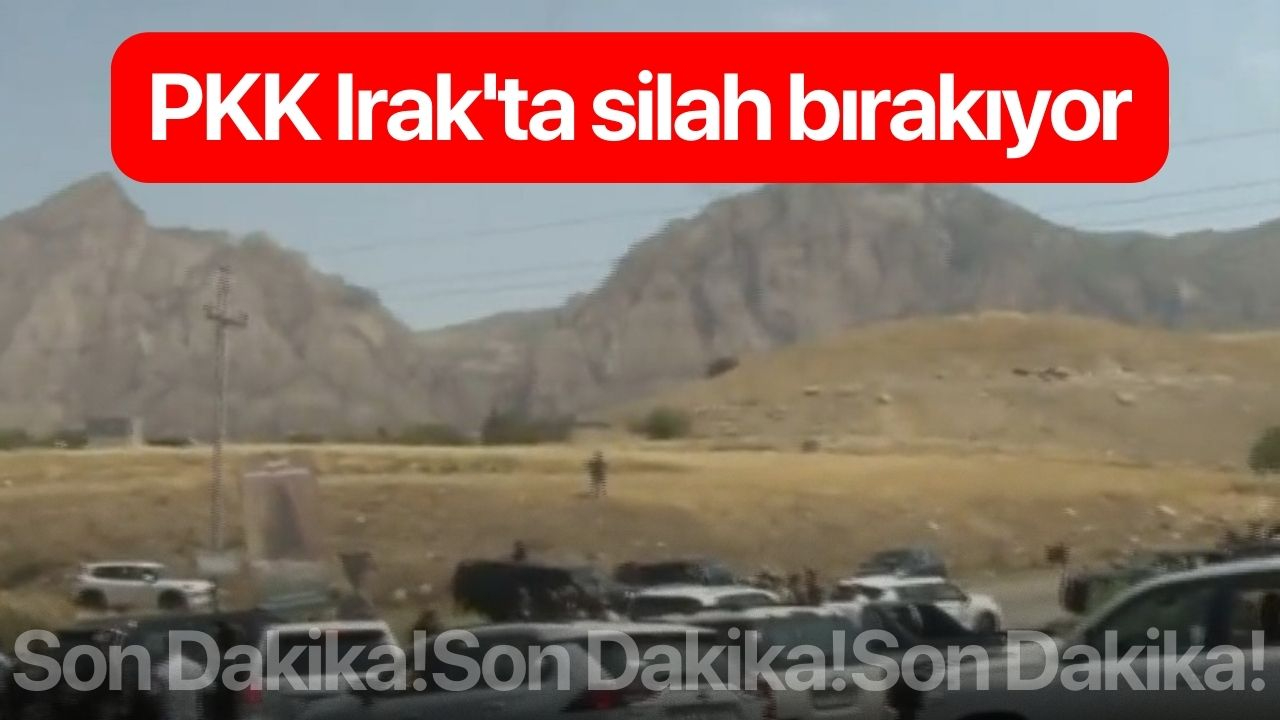 PKK Irak'ta silah bırakıyor