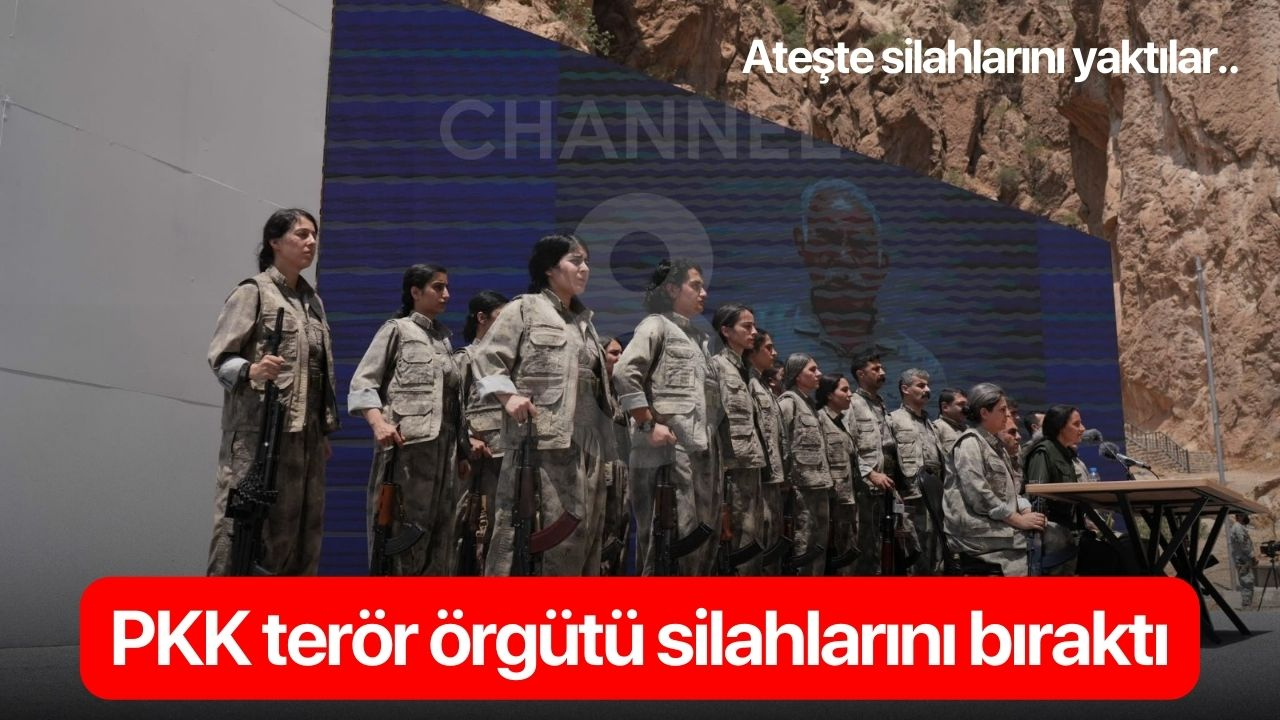 PKK terör örgütü silahlarını bıraktı