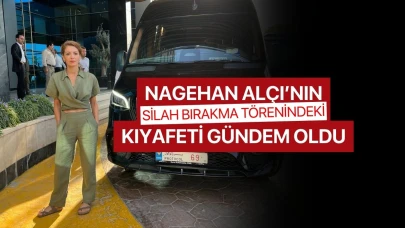 Nagehan Alçı'nın kıyafeti gündem oldu