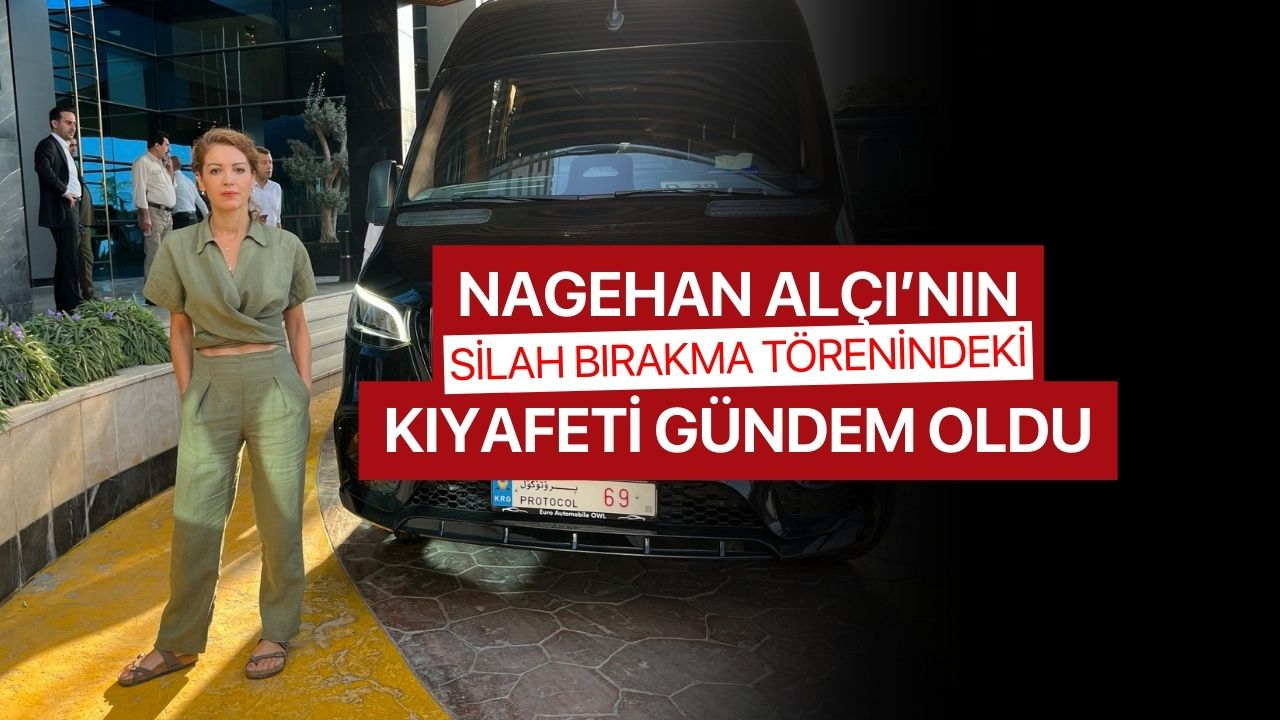Nagehan Alçı'nın kıyafeti gündem oldu