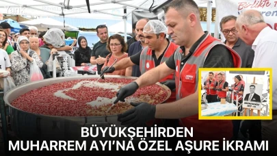 Büyükşehirden Muharrem Ayı’na Özel Aşure İkramı