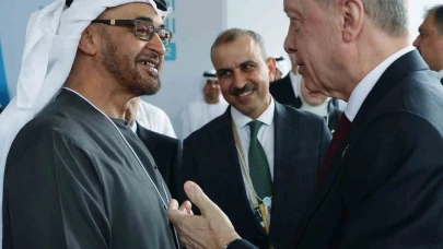 Cumhurbaşkanı Erdoğan, Birleşik Arap Emirlikleri  Devlet Başkanı Al Nahyan ile görüştü