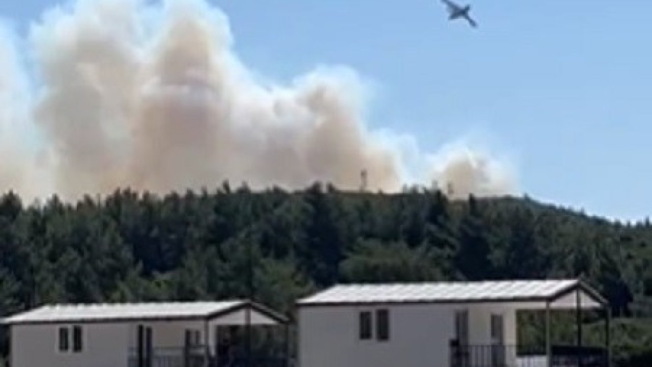 Urla’daki yangın kontrol altına alındı