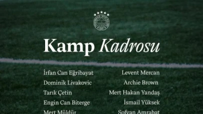Fenerbahçe’nin Portekiz kampı kadrosu belli oldu