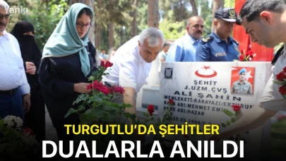 Turgutlu’da şehitler dualarla anıldı