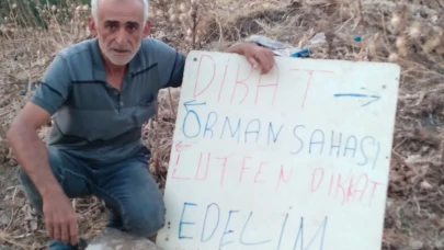 İzzettin’de vatandaştan orman yangınlarına karşı örnek davranış