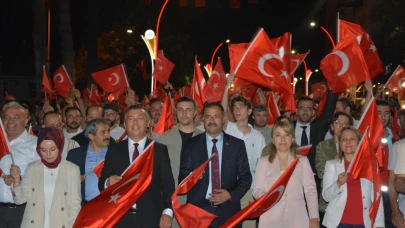 Demirci'de demokrasi nöbeti