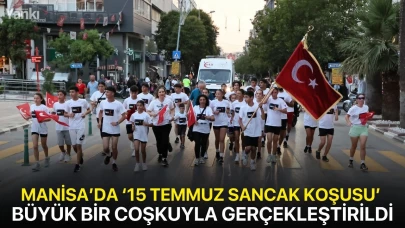 Manisa’da ‘15 Temmuz Sancak Koşusu’ Büyük Bir Coşkuyla Gerçekleştirildi