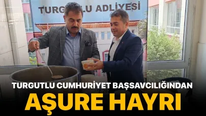 Turgutlu Cumhuriyet Başsavcılığından aşure hayrı