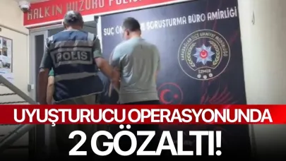 Uyuşturucu operasyonunda 2 gözaltı!
