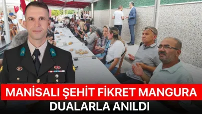 Manisalı Şehit Fikret Mangura Dualarla Anıldı