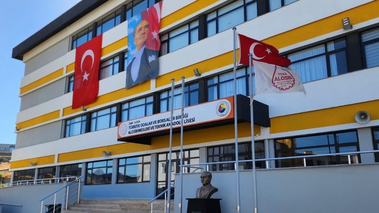 İzmir’den savunma sanayii için seçilen tek okul ALOSBİ MTAL oldu