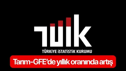 Tarım-GFE’de yıllık oranında artış