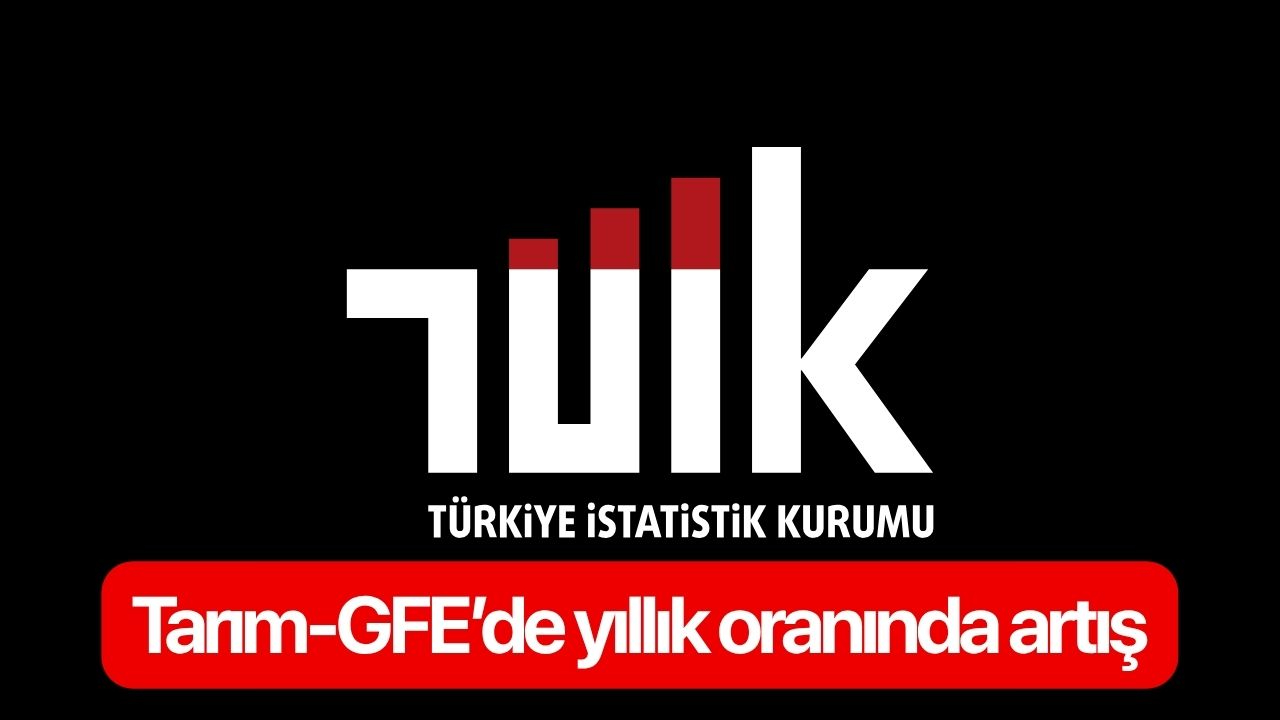 Tarım-GFE’de yıllık oranında artış