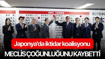 Japonya'da iktidar koalisyonu meclis çoğunluğunu kaybetti