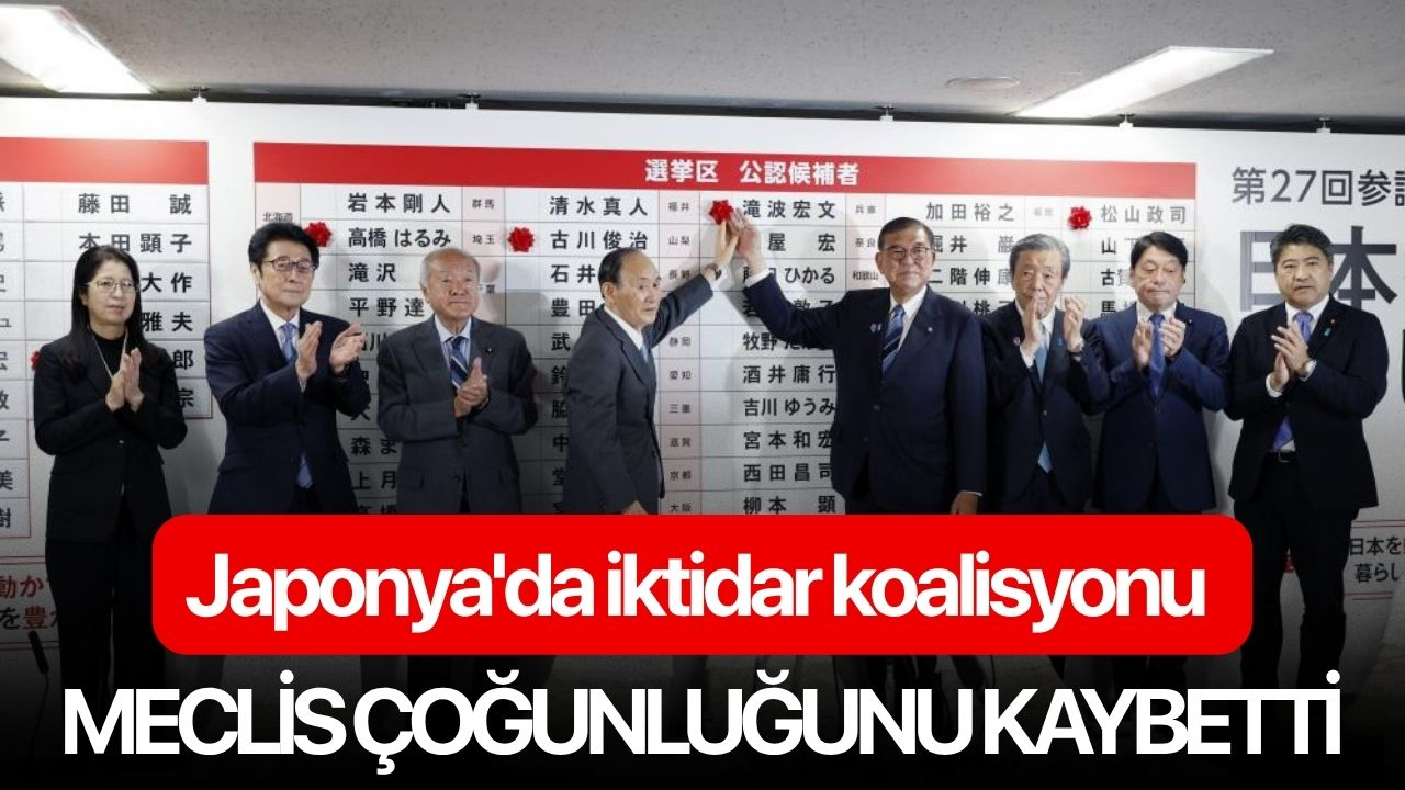 Japonya'da iktidar koalisyonu meclis çoğunluğunu kaybetti