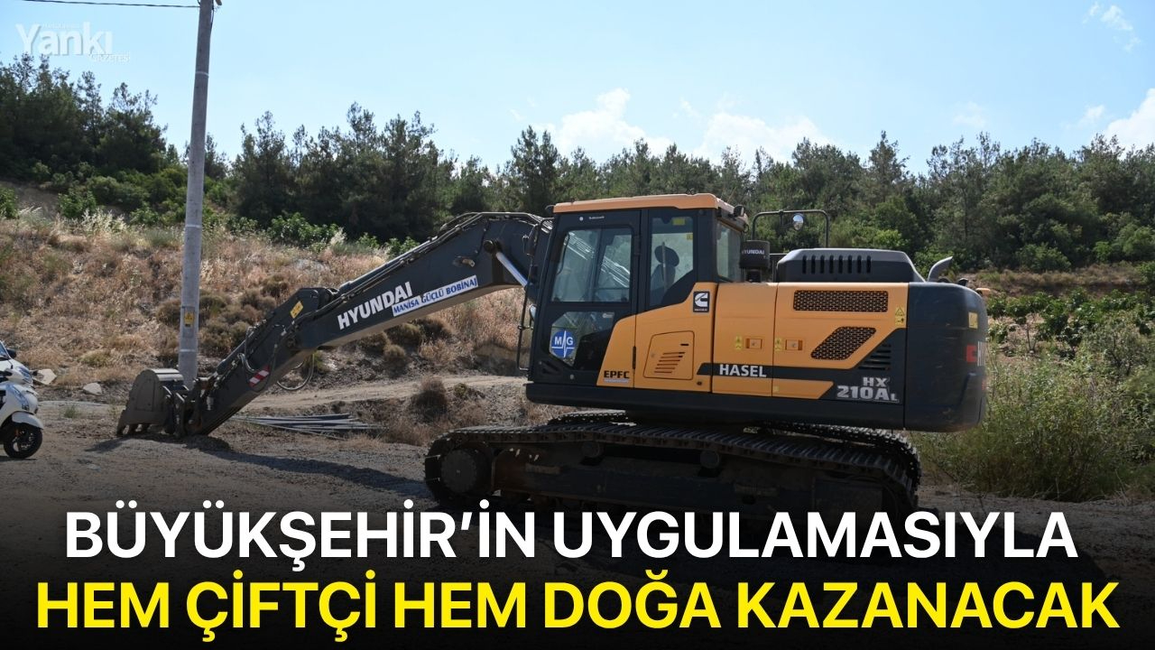Büyükşehir’in Uygulamasıyla Hem Çiftçi Hem Doğa Kazanacak
