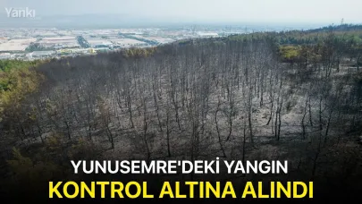 Yunusemre'deki yangın kontrol altına alındı