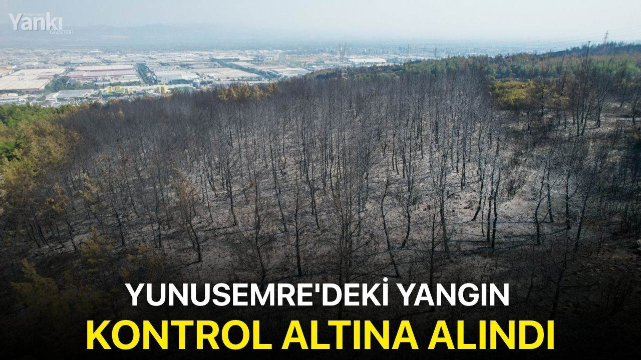 Yunusemre'deki yangın kontrol altına alındı