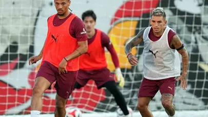 Leroy Sane, Galatasaray ile ilk antrenmanına çıktı