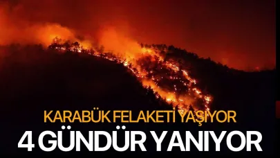 Karabük günlerdir felaketi yaşıyor! 4 gündür yanıyor
