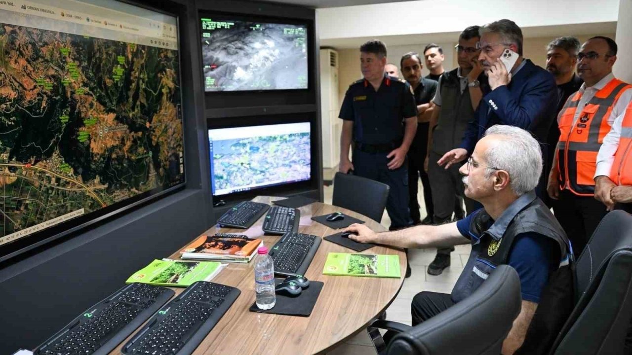 Bursa yangınında son durum... Bakan Uraloğlu açıkladı