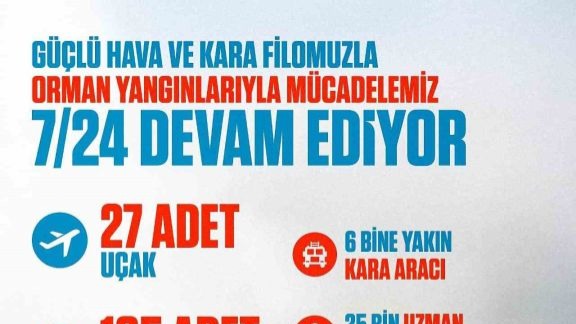 Cumhurbaşkanı Erdoğan’dan orman yangınlarıyla ilgili paylaşım