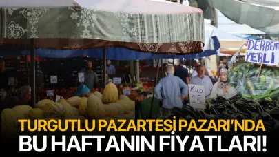Turgutlu Pazartesi Pazarı’nda Bu Haftanın Fiyatları