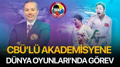 Manisa CBÜ’lü akademisyene Dünya Oyunları’nda görev