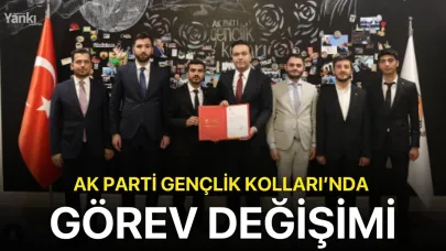 Ak Parti Gençlik Kolları’nda Görev Değişimi