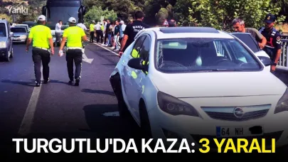 Turgutlu'da kaza: 3 yaralı