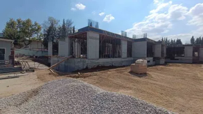 Manisa'da Mesleki Eğitim Merkezi’nin inşaatı yüzde 50 tamamlandı