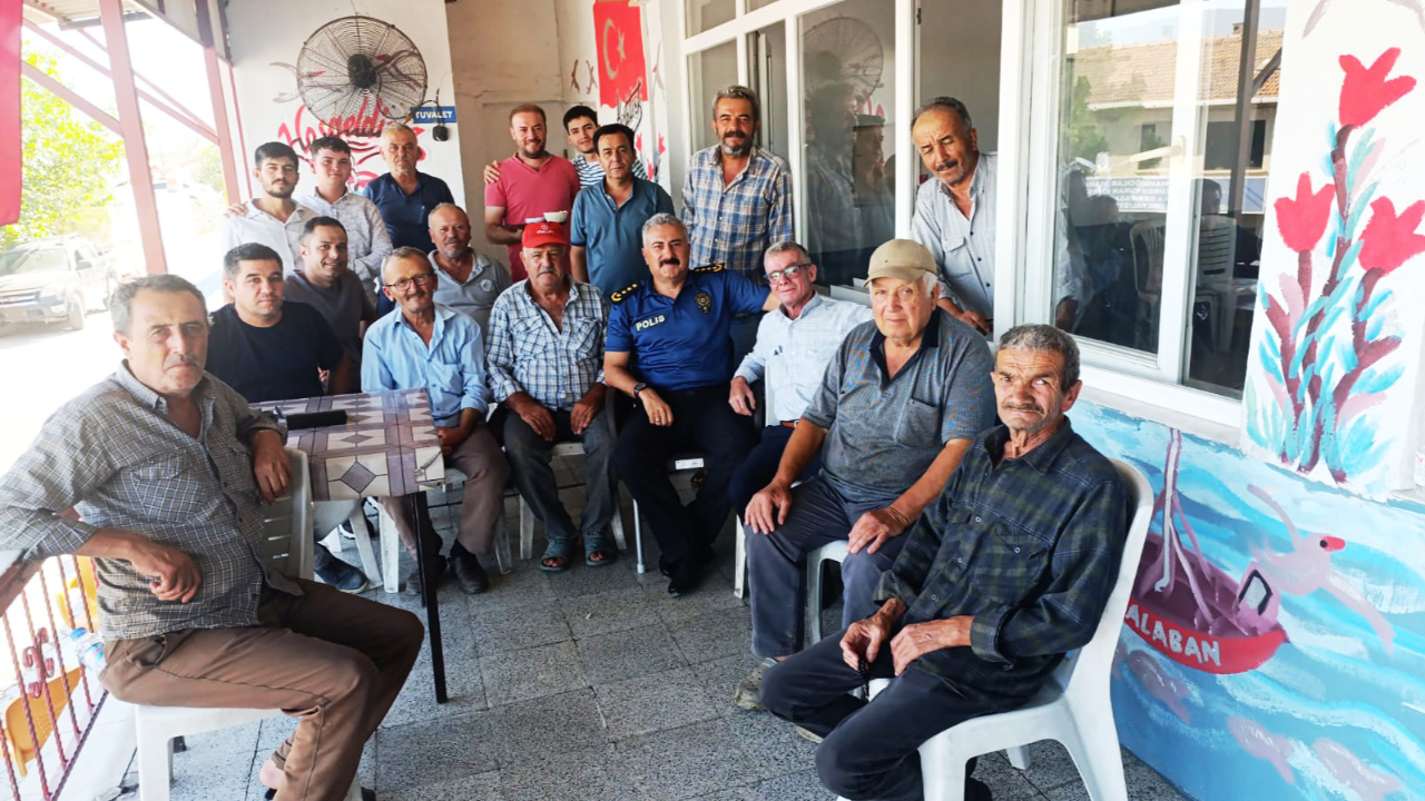 İl Emniyet Müdürü Aktaş, Yağcılar Köyünde vatandaşlarla buluştu