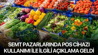 Semt pazarlarında pos cihazı kullanımı ile ilgili açıklama geldi