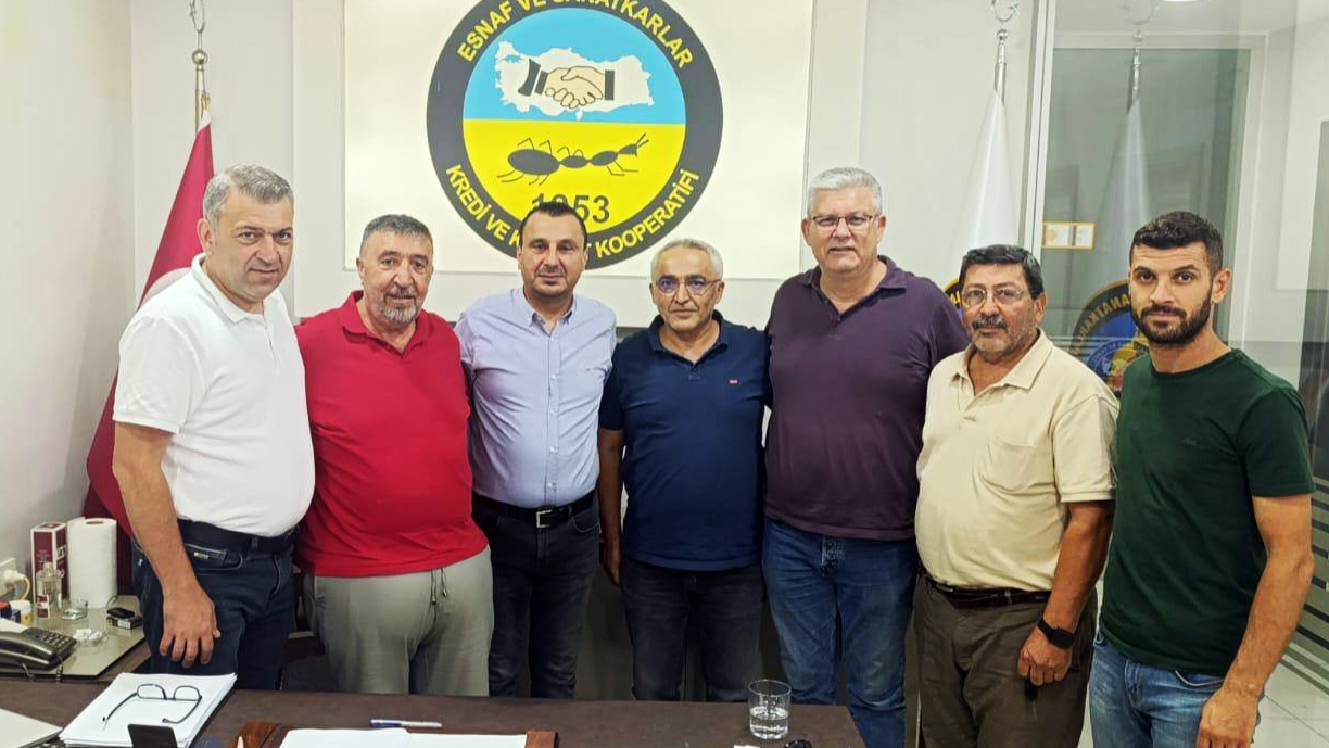 Başevirgen’den Esnaf Kefalet Kooperatifine ziyaret